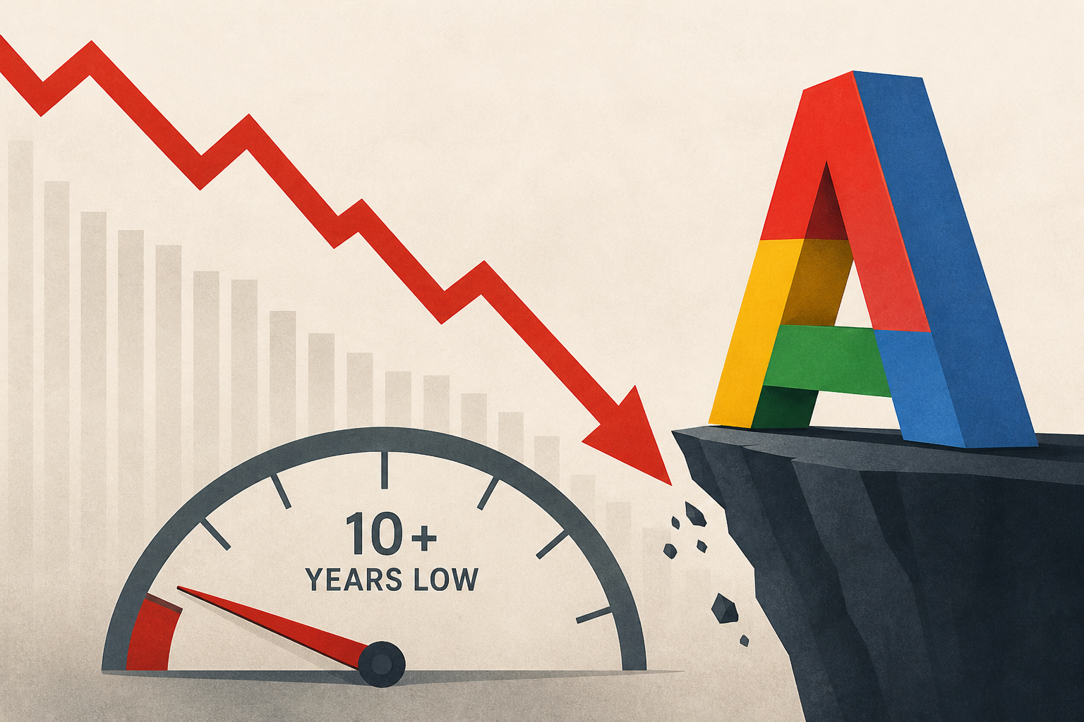 Alphabet stock crash leaves this trading metric at a level not seen in more than a decade