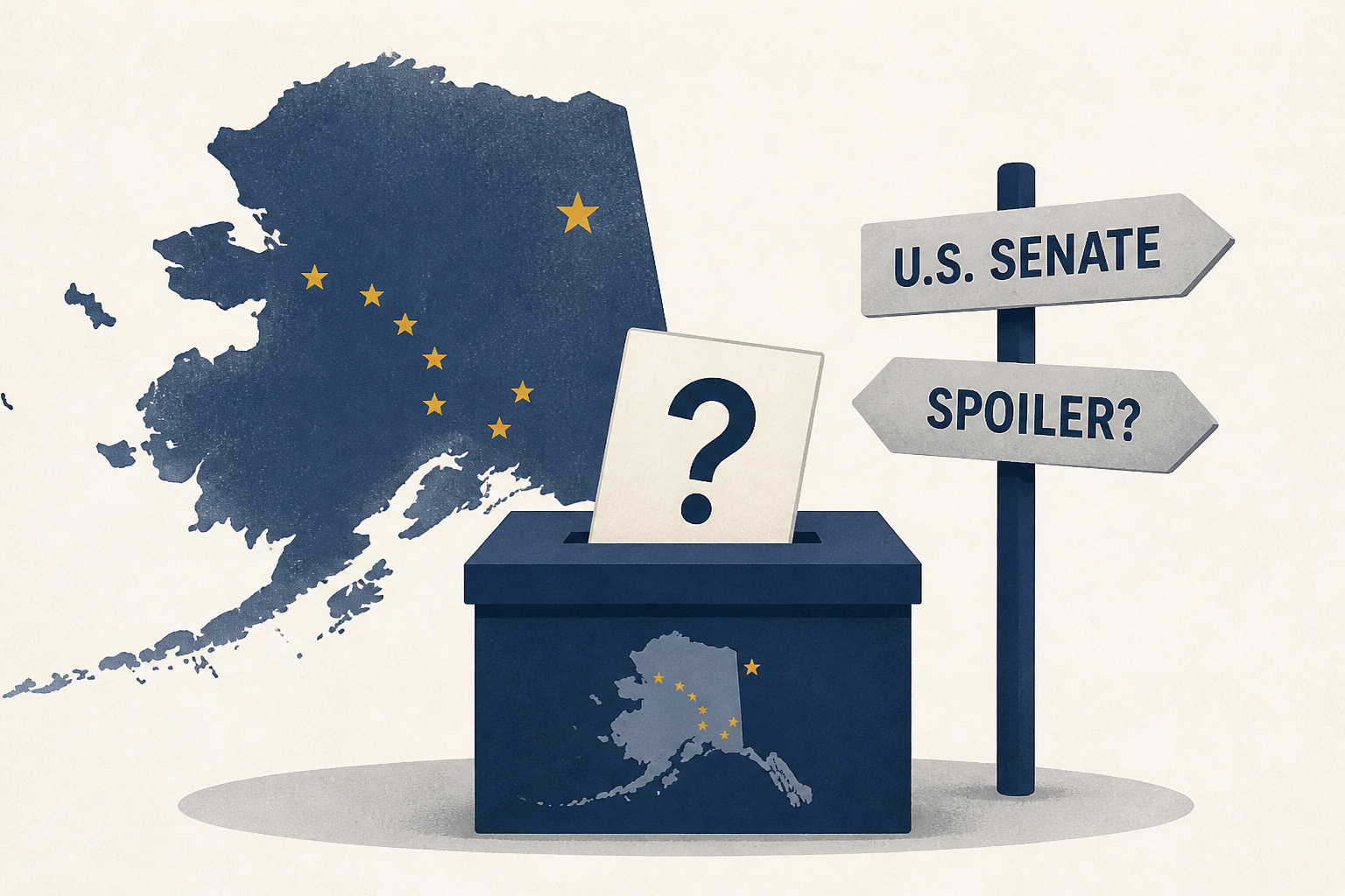 Alaska voters react to allegations of a spoiler in the U.S. Senate race