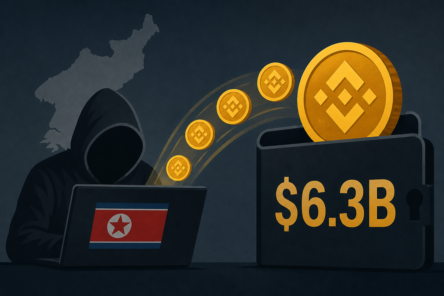 North Korean hackers suspected in $6.3B Binance cryptocurrency theft