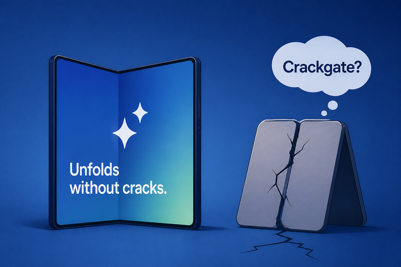 Samsung mocks iPhone Duo 'crackgate' in Galaxy Z Fold 8 ads