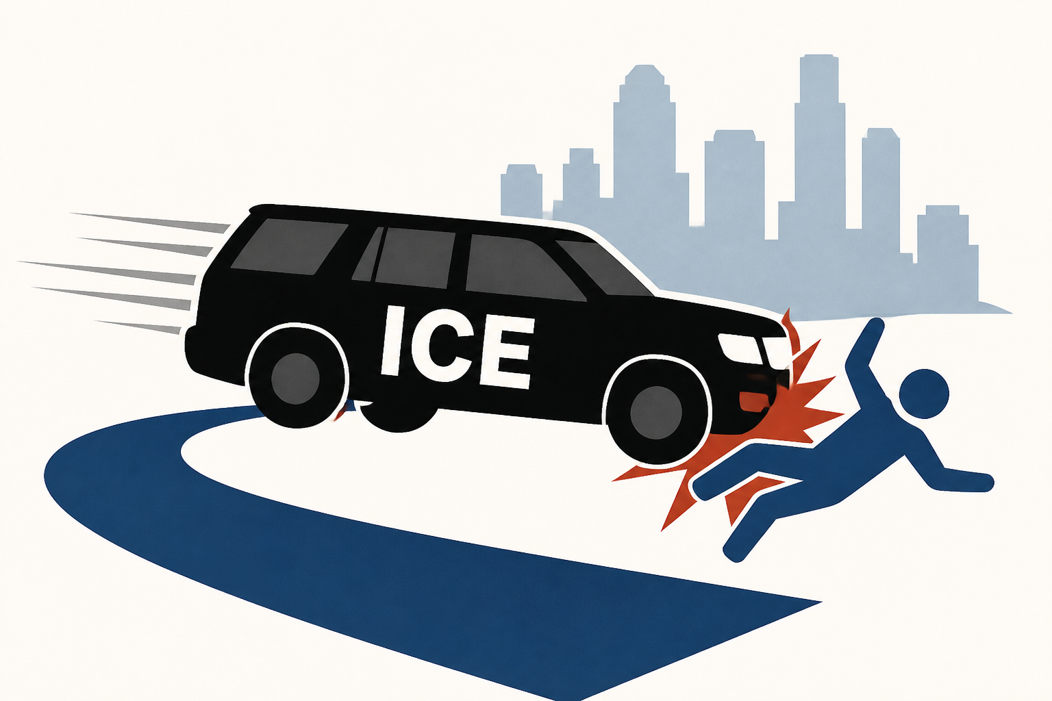 ICE agent indicted for hitting Houston immigrant with SUV during chase