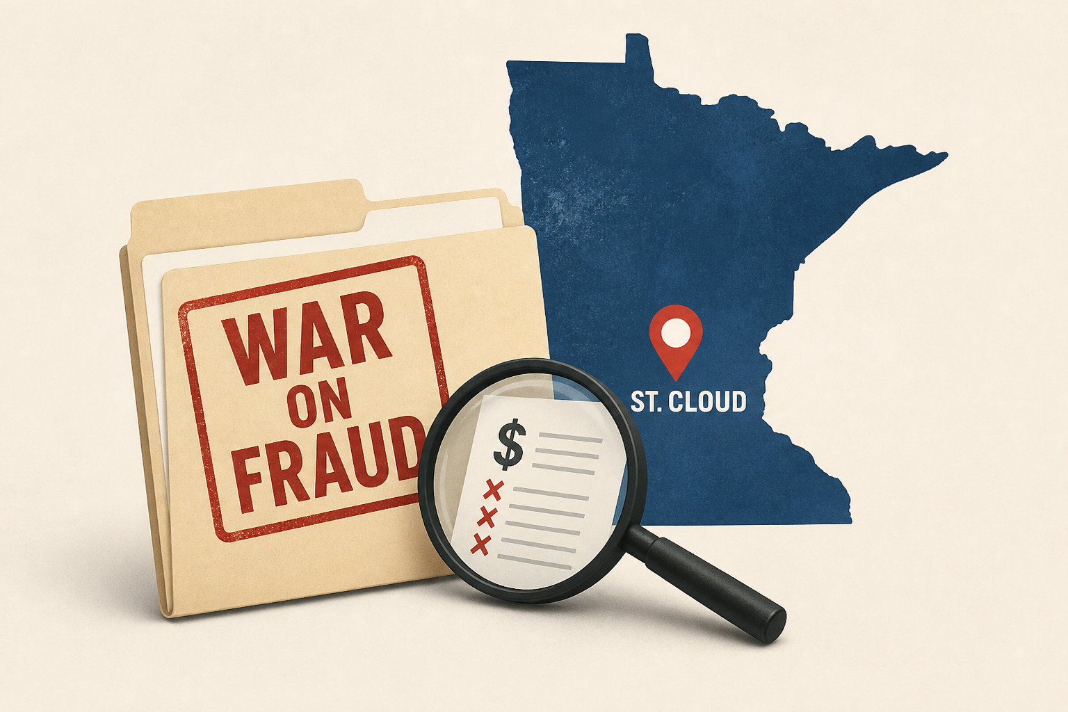 Federal officials make ‘War on Fraud’ announcement in St. Cloud after Minnesota raids