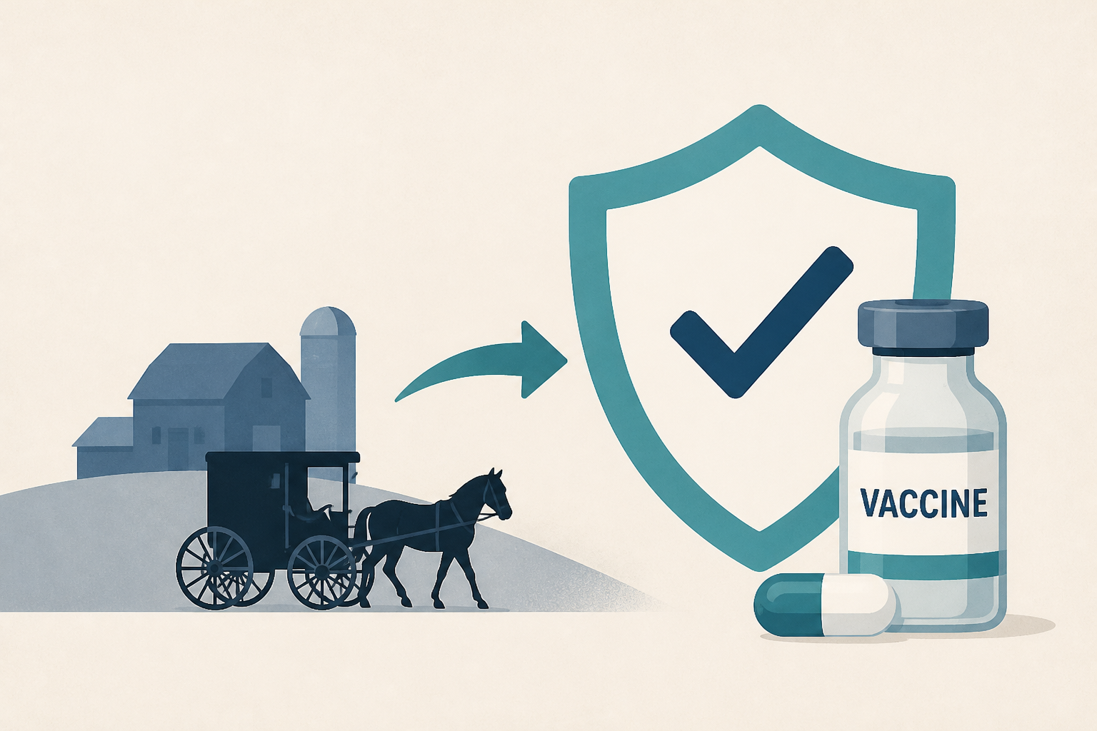 As a measles outbreak hits Pennsylvania Amish country, more show openness to vaccines