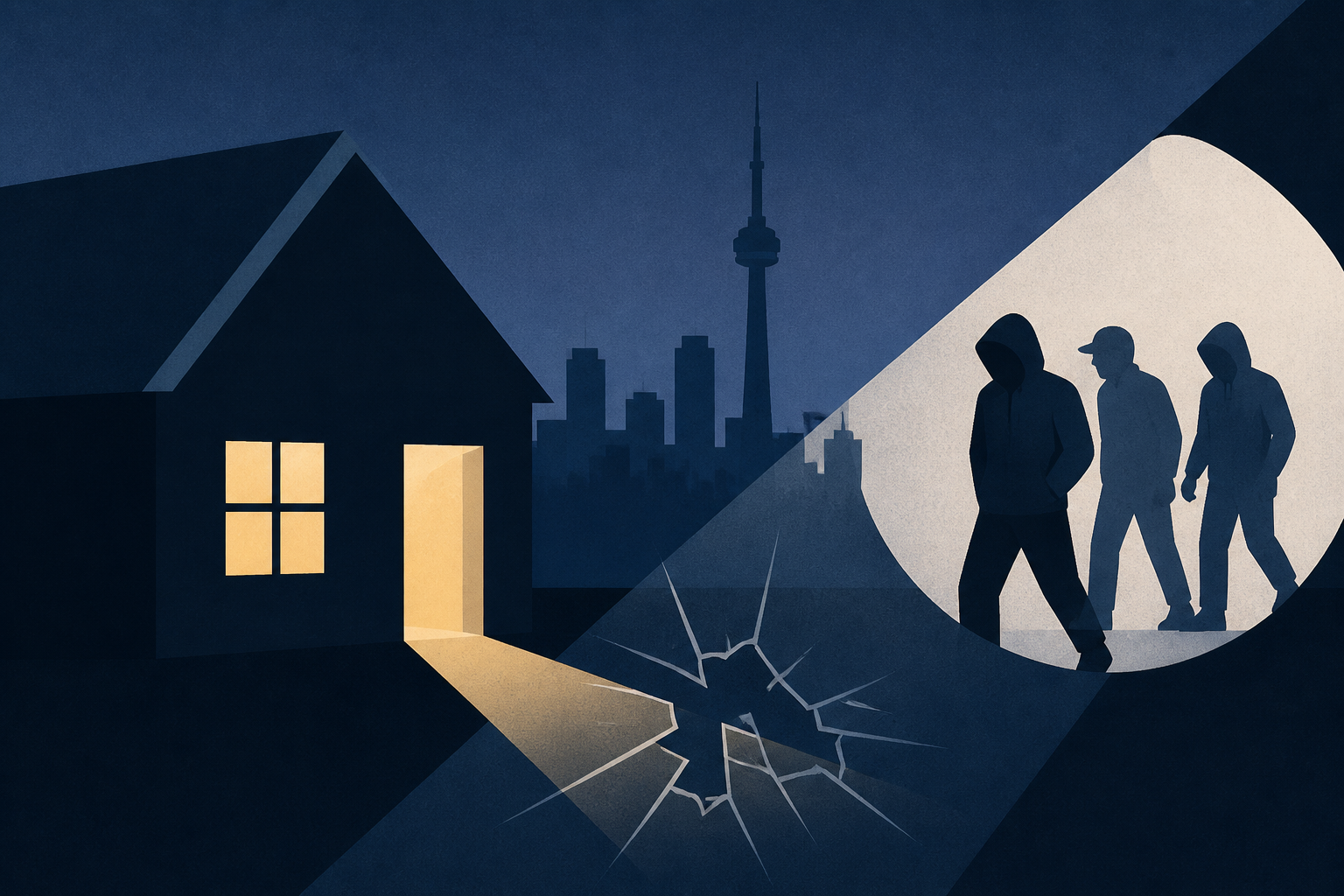 Family of real estate CEO wounded in violent Toronto home invasion, officials say; 3 suspects at large