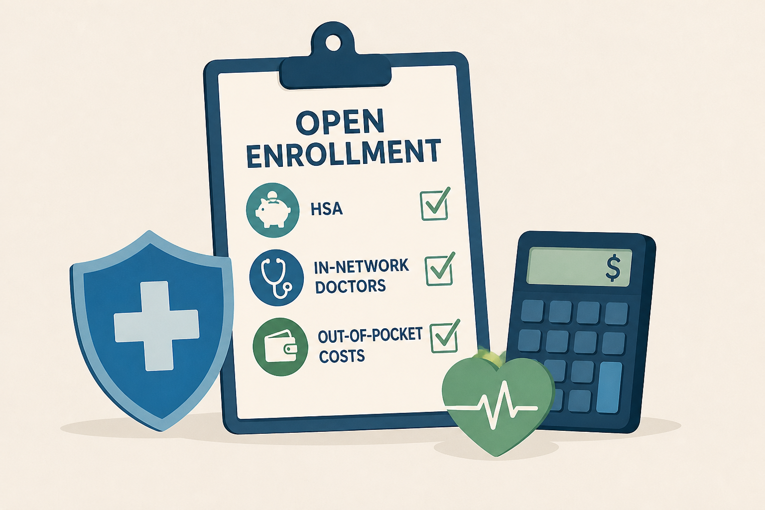 Open enrollment tips on HSA, in-network doctors and out-of-pocket costs