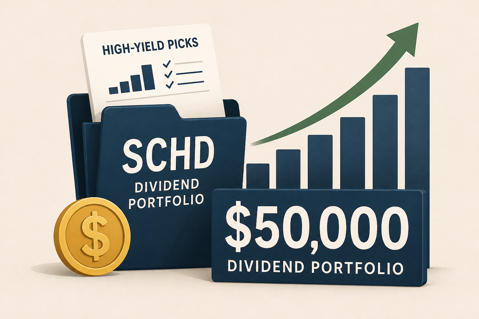How To Build A $50,000 Dividend Portfolio With SCHD And October's High-Yield Picks