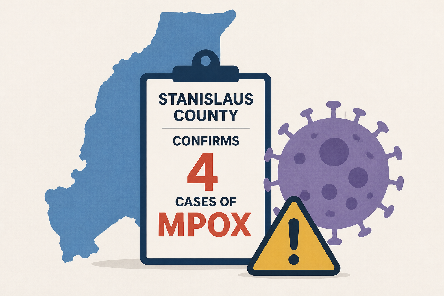 Stanislaus County confirms 4 cases of mpox