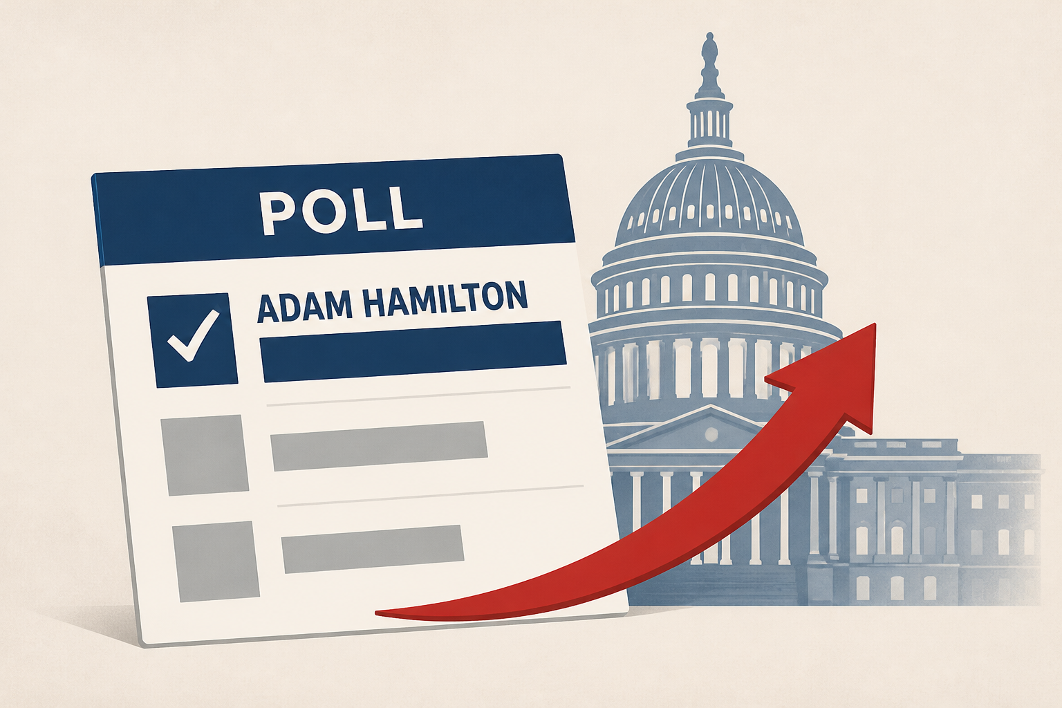 New poll places Adam Hamilton as leader in race for U.S. Senate