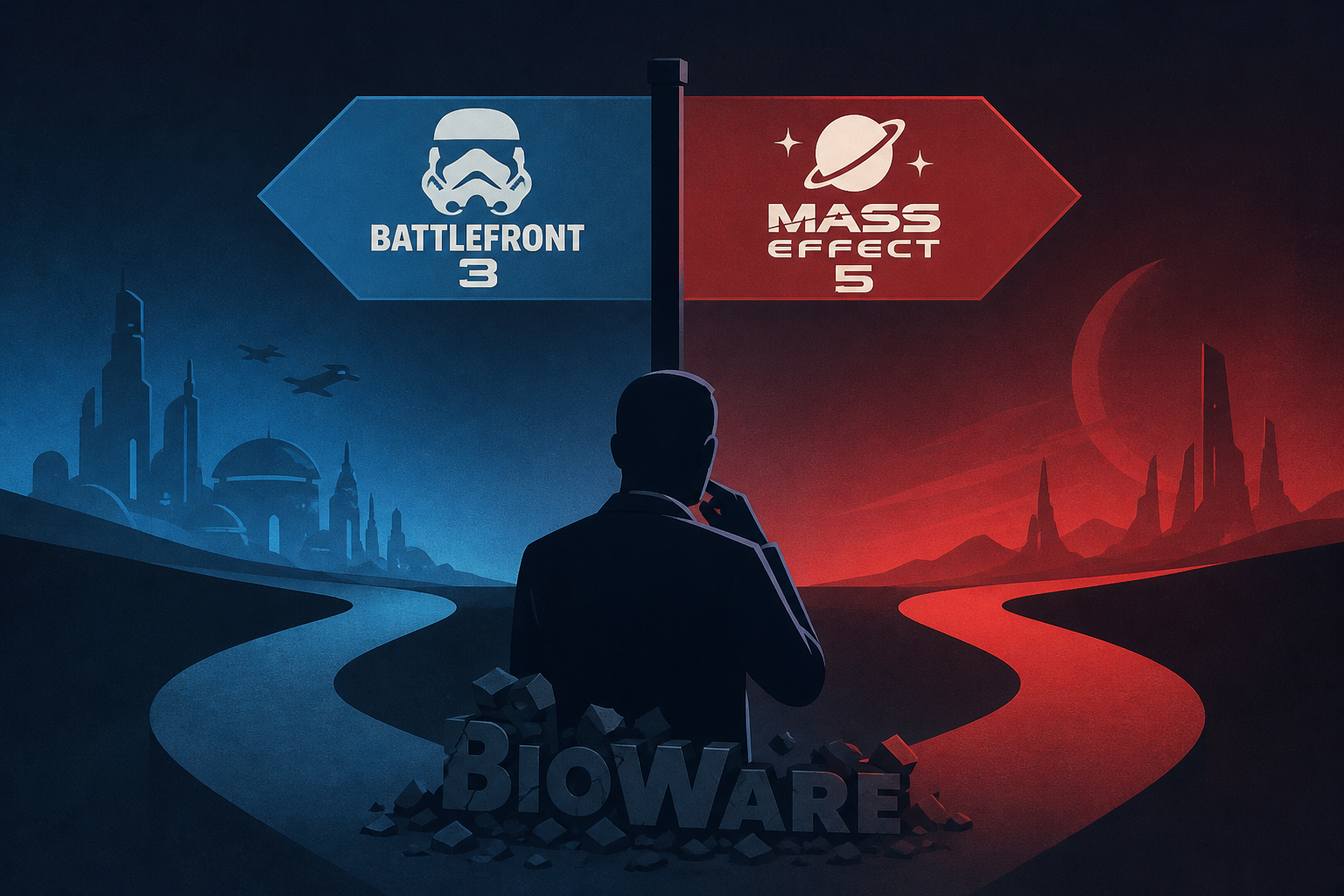 EA execs choosing Star Wars Battlefront 3 over Mass Effect 5 was the main factor in BioWare's demise, according to report