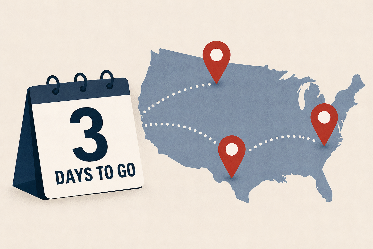 3 days to go: Candidates fan out across battlegrounds as midterms hit final weekend
