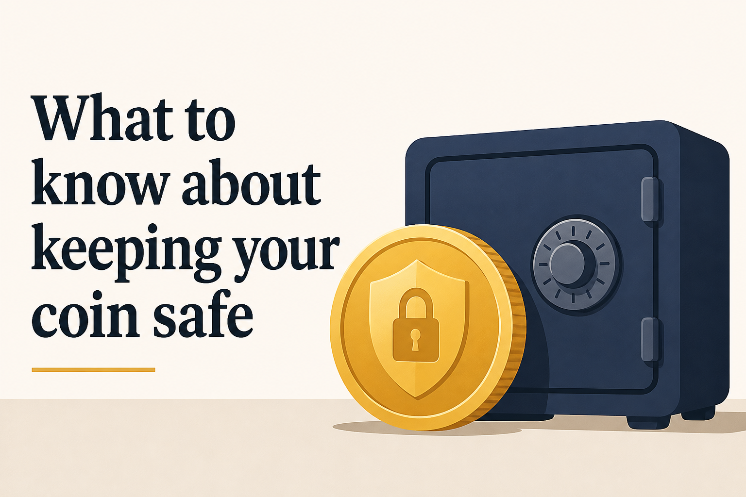 What to know about keeping your coin safe