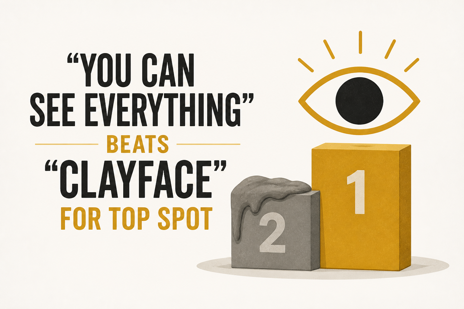 'You Can See Everything' Beats 'Clayface' for Top Spot