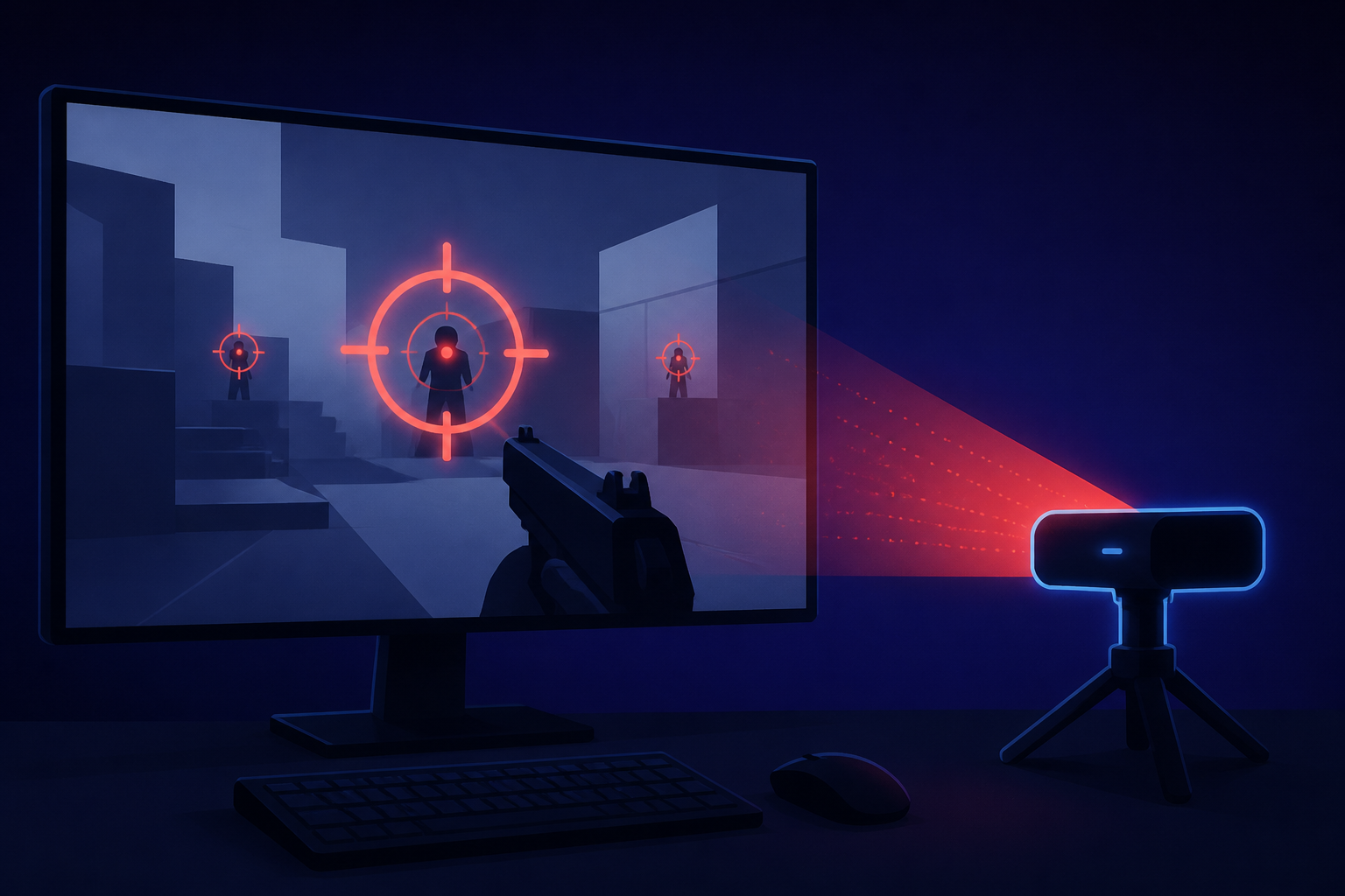 Arkade is a PC Peripheral That Transforms Every Modern Shooter Into a Light Gun Game