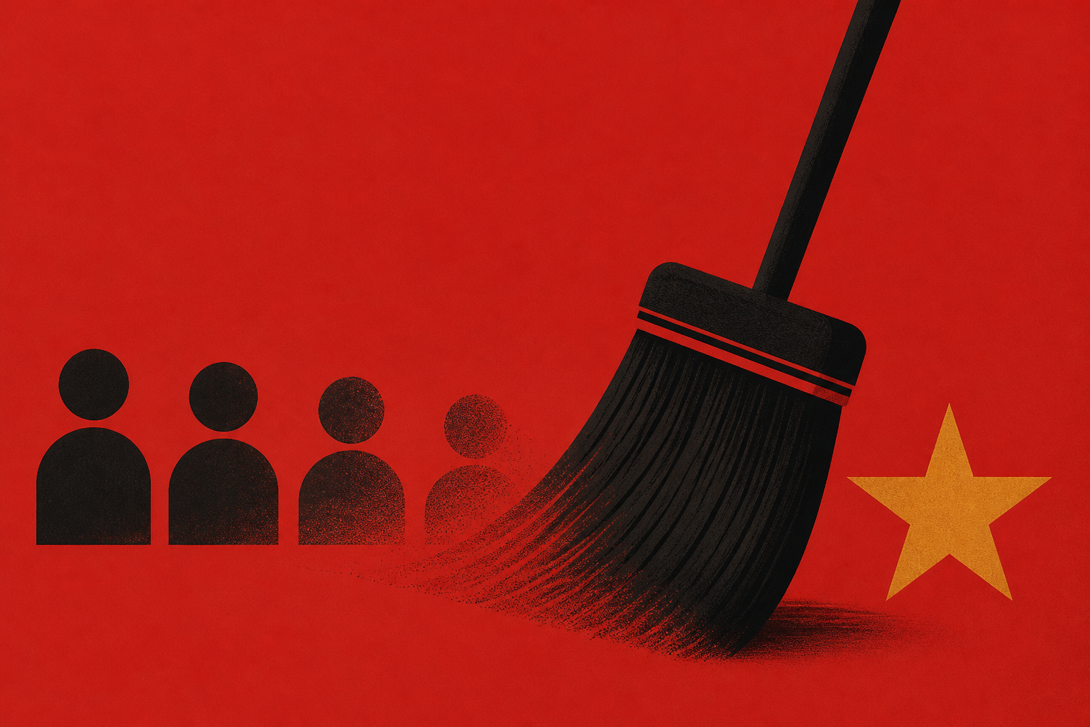 China's leader Xi Jinping is purging senior officials in record numbers to keep the party going