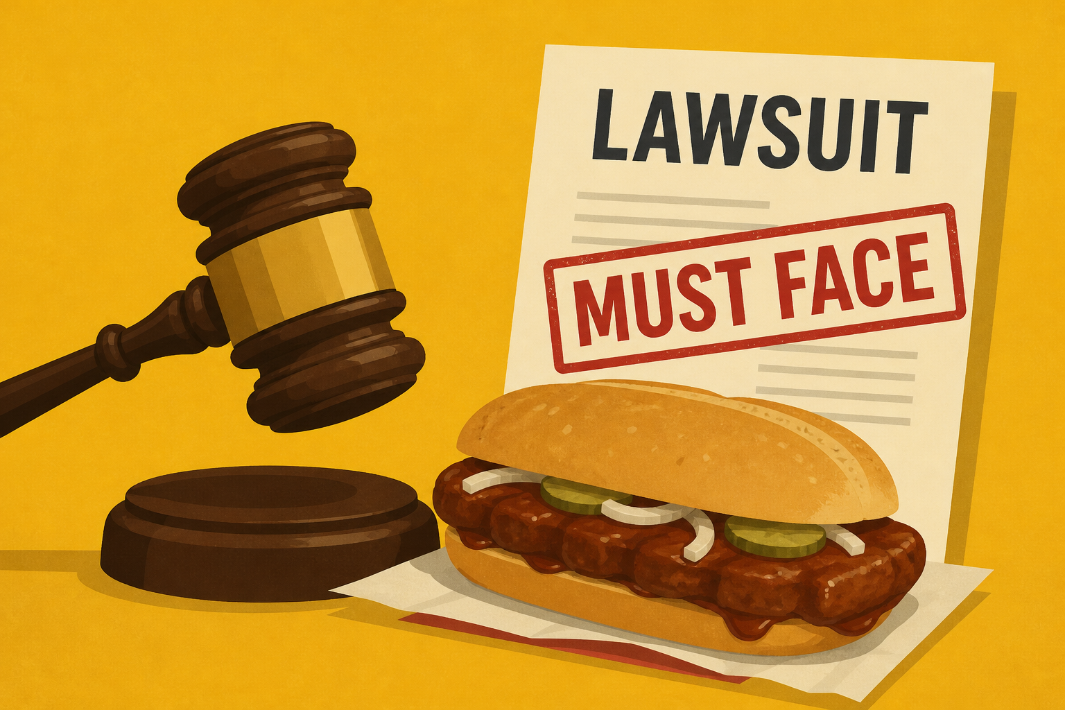 McDonald’s must face lawsuit over McRib, judge rules