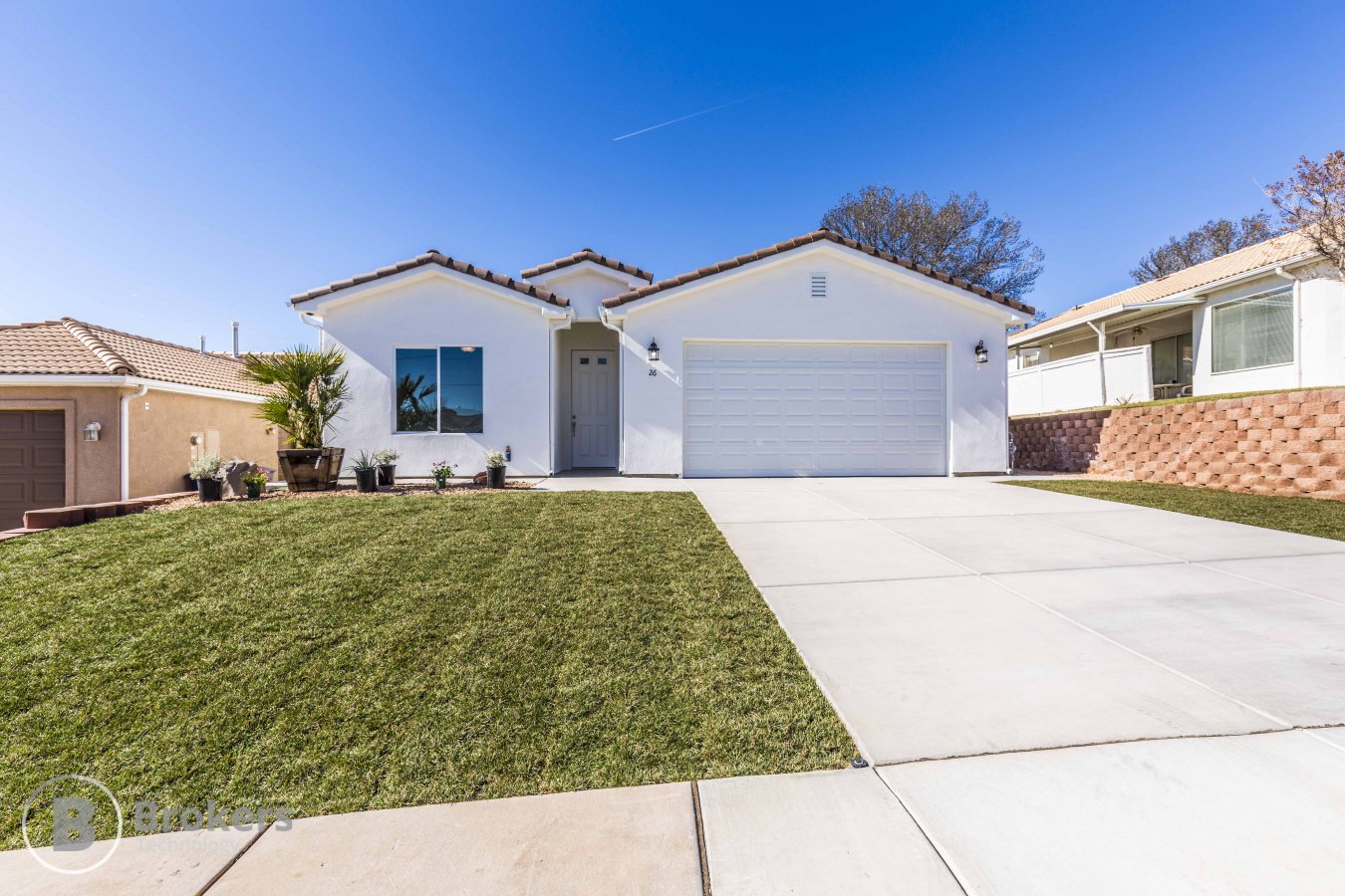25650 NEW CONSTRUCTION! Unique floor plan with 2 masters, 3rd bedroom/office/den, and 3 full bathrooms. Santa Fe is a 55+ community with a clubhouse and pool. Quality construction and beautiful finishes. For more information on this property contact Janel Hood 435-668-6795. To view website and video goto: