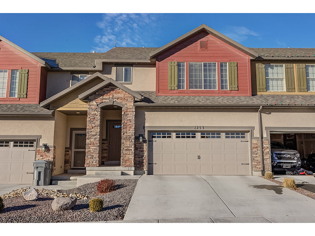 29873 Now is your chance to live in The Cove in Saratoga Springs! This immaculately maintained townhome is priced right and ready for you to move in and enjoy. The home features a great location with easy access to shopping, dining and everything you need. The beautiful master bedroom offers a great view of Mt. Timpanogos and convenient access to the 2nd floor laundry. This home looks and smells “new” as the sole owners have not had pets and have cared for it diligently. Completely child proof with baby gate, drawer and cabinet locks already installed. Framing is done (including a cool tunnel the kids will love!) in the unfinished basement with partial plumbing already complete and nearly ready for sheetrock and the final touches. The Cozy backyard is larger than most in the development and is perfect for barbecuing and relaxing. The spacious double garage includes storage options for all your stuff and hot/cold water access for easy car washes. Home is beautifully furnished and any, or all, furniture is negotiable. The Cove is a friendly, charming community with a playground, clubhouse, exercise room, pool and hot tub.