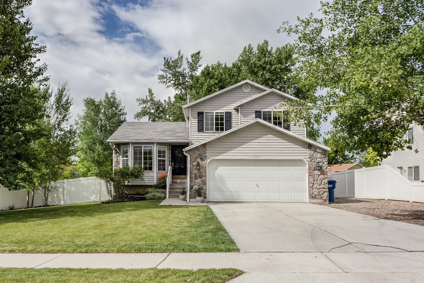 31266 The Yard! This fully landscaped large lot is a unique find in American Fork. There is room to play football, plant a garden and enjoy a brand new large play ground with the added feature of rubber bark (safer for your little ones!)
This well kept home has new paint and a newer AC and furnace with a little room to grow in the basement.
You'll find it in a sought after established neighborhood on the east side of I-15, featuring three city parks within walking distance, as well as AF Junior High and Shelley Elementary. It is also nicely located close to all your shopping needs. Welcome Home!