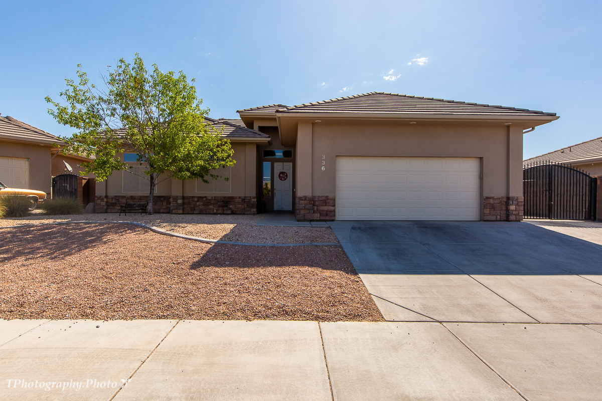 34664 Are you looking for a four bedroom home with Gated RV Parking and No HOA? Then look no further! This home is centrally located in the White Mesa Subdivision and is only minutes away from Schools and Restaurants. Upon Entry you will find an open entryway with High Ceilings and Tiled floors. The Beautiful Tile floors run through the Entry, Kitchen, Hallway, Master Suite and Master Bathroom also in the Guest Bathroom You will find Newer carpet in the Living room and 3 of the Bedrooms. The Kitchen is positioned in the middle of the home with a designated Dining area and Breakfast bar for quick meals. There is a typical size Pantry in the Kitchen and extra storage in the Laundry Room, a pass-through to the Garage. The Living Room is very spacious with High Ceilings. There are Ceiling Fans in almost every room. The Master Bedroom is quite large and there's a door that leads you to the back patio where you can meditate in the mornings. The Master Bathroom offers Dual Sinks, Jacuzzi Tub, Walk in Shower and a Walk in closet with tons of space for his and her clothes. The Backyard has privacy with a block wall. The Garage is good size with a door to the Gated RV Parking. Don't miss the opportunity to call this house home. For more information contact me, Karen Fielding ERA Brokers Consolidated at 702-378-9964