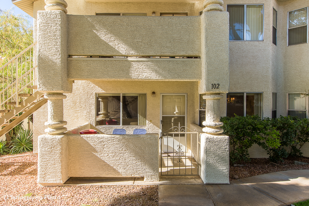 36401 If you are looking for a place to call home, here it is and all you need is to move in. Main floor level condo in a peaceful setting. This lower unit condo is being sold turnkey and has recently been remodeled with new kitchen counters, paint, new laminated floors throughout and new carpet in bedrooms, water softener and new dishwasher. Wait until you see the remodeled guest bathroom with its walk-in, tiled shower and granite counter top! The air conditioner was replaced in October 2019. This condo is lightly used as it has had only two owners, both of which have been snow birds, using the condo a few months every year.