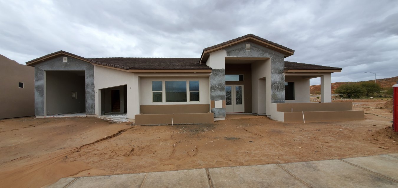 Looking for your dream home for you RV or Classic Cars? This is no cookie cutter house. This home is nestled in the desired gated community Bella Horizon Estates with a unique floor plan and a HUGE garage. This RV garage has TONS of space for your RV PLUS your toys.It also has a garage door that opens to the back yard to possibly place a trailer in the back yard or be able to drive up to shed or shop. This home is under construction so you can add your favorite final touches. Wait until you see the magnificent rounded sitting areas with high ceiling, grand crown molding and large bay windows in the dining room and master bedroom. A chefs dream kitchen with a pantry that can hold all your food storage and 2nd refrigerator or freezer. You can design your unfinished 2nd story how you desire.Game room ,heater or extra bedrooms for more company. Come see your new dream home before someone else buys it.