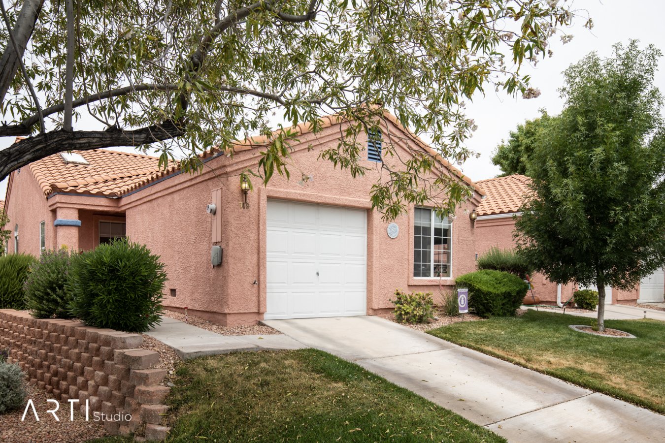 41008 STUNNING is the word that describes this spectacular home! Great as a primary home, second home, or investment. Great location access to the Association Clubhouse/Exercise Room and Swimming Pool.This home is an end unit and boasts a spacious open living area with an upgraded ceiling fan and vaulted ceilings. In addition the kitchen skylight shows off the gorgeous new LG stainless steel appliances. Did I mention that this home has a few more amenities to offer such as the large bonus room/den with serene views, inside laundry room and yes the new Maytag washer and dryer are included, good sized walk-in closet in Master Bedroom. Again a great location, close to casinos, restaurants and shopping. Such a sharp clean home, this spectacular home had a new HVAC installed in 2016. Enjoy the covered patio and mountain top views in rear yard. A MUST SEE!! Come for a day stay for a lifetime!!! THIS IS THE HOME YOU WILL LOVE TO LIVE AND ENTERTAIN IN...
