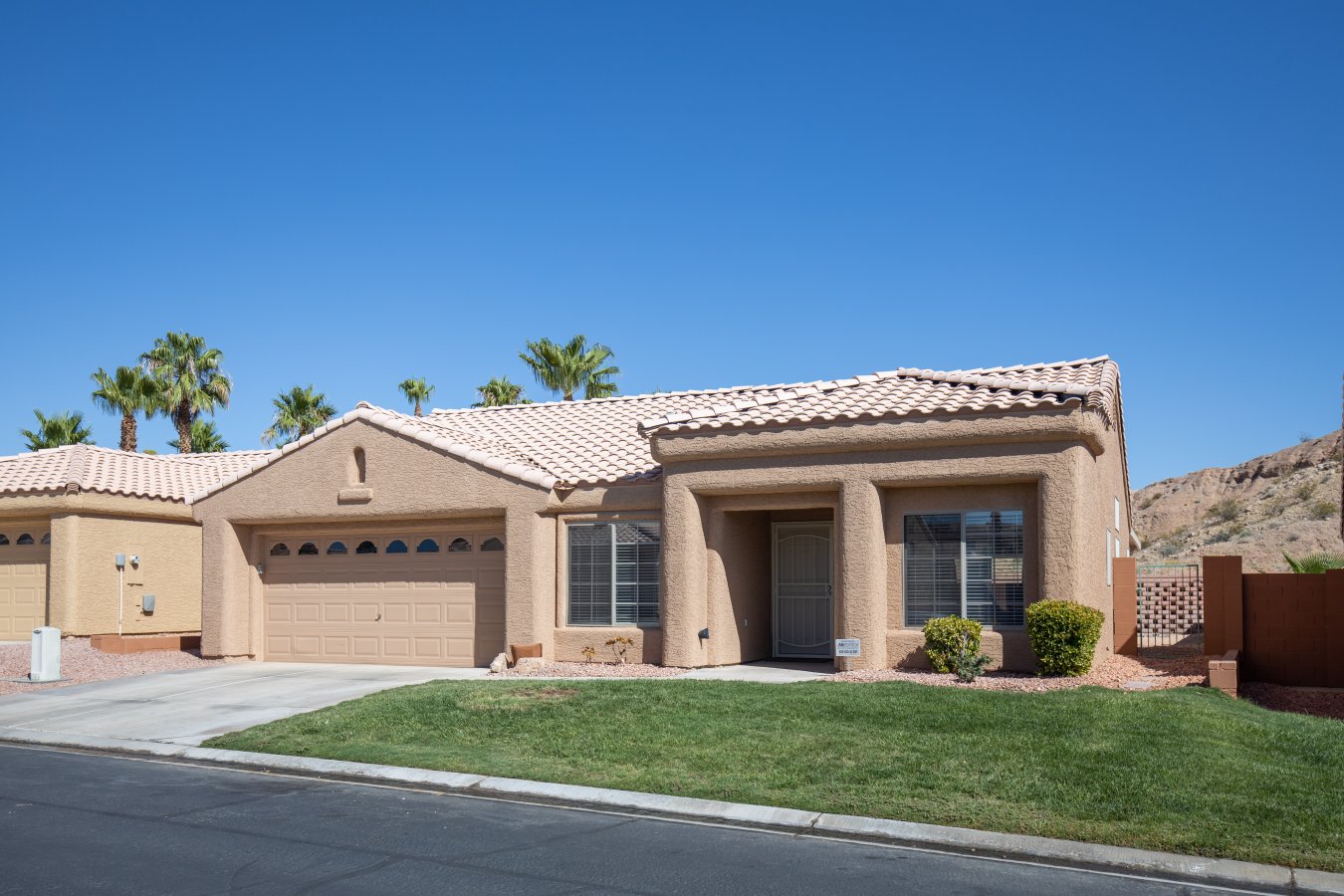 41953 This home has it all, beautifully updated kitchen with granite counter tops, stainless steel appliances and reverse osmosis system. New tile installed in living room, front bedroom and hallway. The backyard has been newly landscaped, has a large covered patio and a new sliding glass door. New lighting fixtures through out, ceiling fans with remotes in living room and master bedroom. MUST SEE TO APPRECIATE