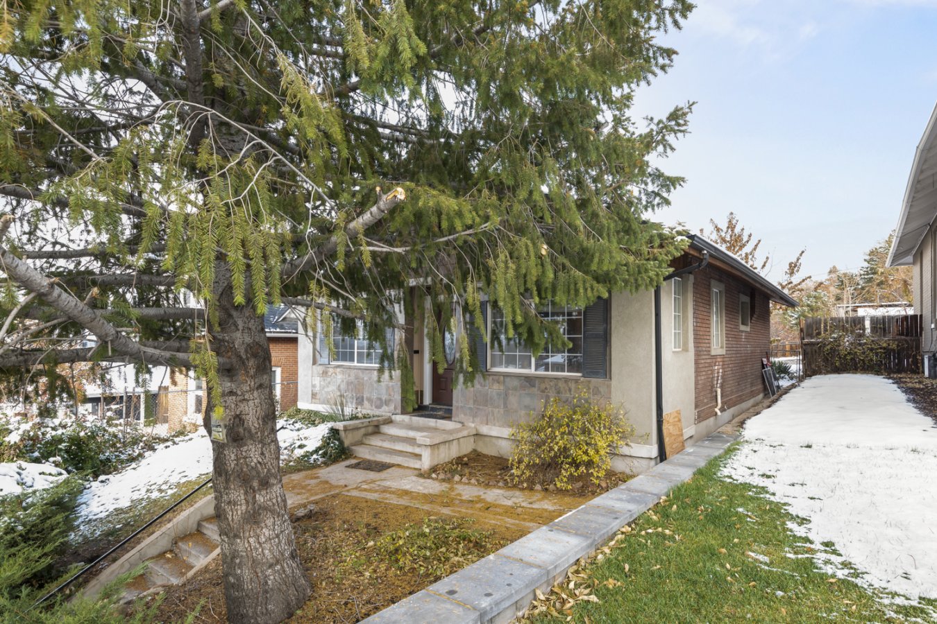 44321 This home was upgraded by a master carpenter creating a unique feel to this bungalow with 3 beds and 2 modern baths and 1,710 SF of well considered mid- century craftsmanship. Built in 1906 and fully upgraded in 2015. Dining room opens onto excellent views from a large raised outdoor deck, great for outdoor dining / play. Large fenced back yard has a Bartlett pear, almond and green apple tree. A laundry room with washer and dryer and space for storage. Water heater replaced in October 2020. On-site parking is accessed by an alley and has concrete pad for parking that could be the foundation for a double garage or accessory dwelling unit: yes, a small living quarters to bring in additional rent or a place for aging parents, vacation rental or business office.
Downtown is a short skate board down the street! Close to VA, U of U campus, Research Park, Westminster College, 9th & 9th and of course, Trolley Square. TRAX is a short walk away. Asking $500,000.
Buyers must have a pre-approval letter from their lender prior to offer acceptance.