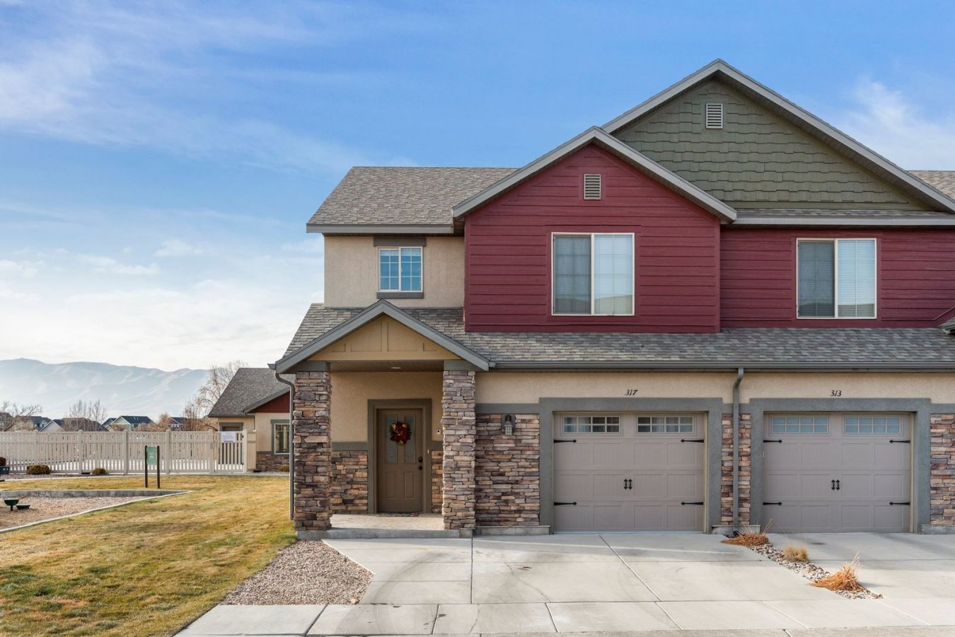 44327 This end unit Townhome is immaculate & full of upgrades! It is located on the border of Saratoga Springs and Lehi and rests on a peaceful cul-de-sac. The unobstructed views of the mountains are breathtaking and can be enjoyed from both the front porch and the master bedroom. The easy access to the Jordan River gives you the option of fishing, kayaking, and paddleboarding in your own backyard. You will literally live next door to all amenities including the playground, clubhouse, and pool. The grassed field next to the home gives you a beautiful and large side yard that you don't have to maintain. The Kitchen features Granite Countertops, Stainless Steel Appliances, and a nice size pantry. The two large living spaces give you the room you need to entertain guests and family. The home is in like-new condition. The interior has recently received a fresh coat of paint and the carpet is brand new. The AC unit and water heater have also been recently upgraded. Shelves have been installed in the attic for extra storage. Shed included. You'll appreciate the short drive to Costco, Walmart, Smiths, several casual dining locations, and I-15. This home is a must-see! No showings until Open House Saturday, November 28th 12- 4pm