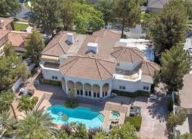 48112 Unbelievable! So much to love here! Super family home OR entertainer's dream! Sweeping staircase with full wrought iron railings and catwalk greets you in the expansive entry. Marble flows down into the huge living room showcasing the welcoming fireplace! Having a gathering? Check out the massive Florida room with the brand new bar featuring two fridges, an ice maker, seating for 8, a lit back wall, lit waterfall end cap and a fully illuminated bar top!! This room has multiple doors opening to the huge pool for those warm summer days and an impressive fireplace adding character!! The kitchen showcases Viking Professional series stainless appliances, granite counter tops, double ovens, double microwaves, double dishwashers, a cook top and one of the biggest pantries around! The expansive priamary bedroom boasts TWO huge walk-in closets, a balcony and a dream bathroom! There are four ensuite bedrooms PLUS the master!! You will not be disappointed!!