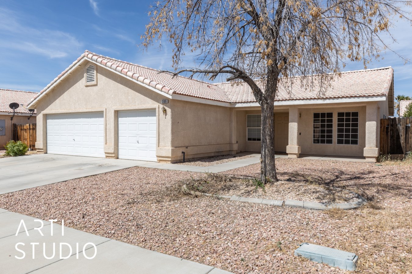 48354 You don't want to miss this great three bedroom plus den home located in a quaint neighborhood. This home also has a den/office right off of the living room and the family room is open to the kitchen. More great features of this home is a desirable three car garage, RV Parking and NO homeowners association. You can enjoy the quiet living in a small southwest community and be conveniently located to Las Vegas, NV and St. George, UT. Mesquite is a great community with golf courses, spas, ATV trails, live entertainment, and much more to keep you active and entertained. This house is waiting for you to make it your home!