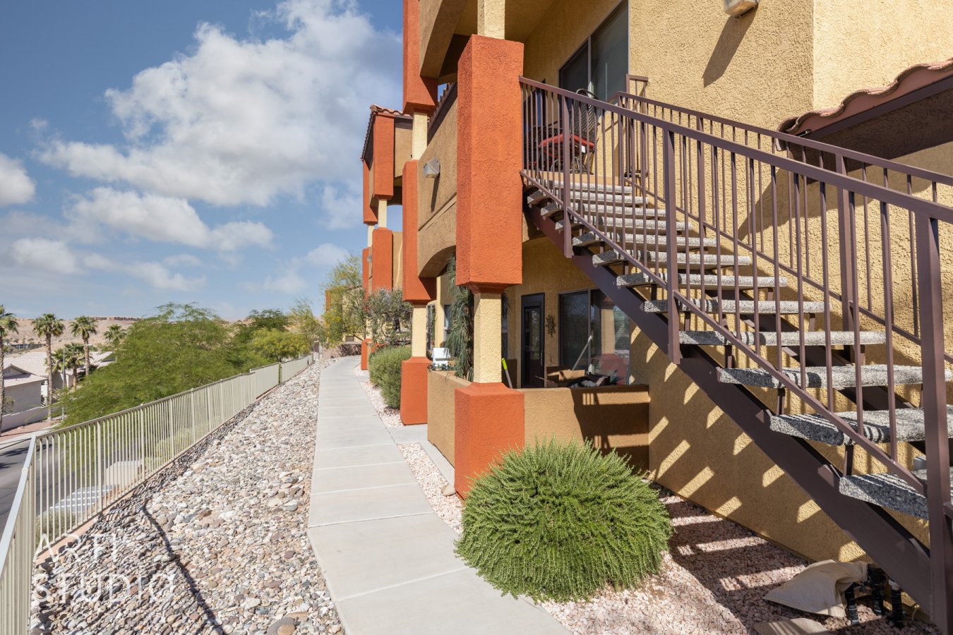 48771
Don't miss out on this beautiful 1,364/sf Hawk Ridge condo. This condo features 3 bedrooms, 2 bath, partially furnished. The kitchen has granite countertops. The outside is just as impressive with a covered patio and stunning mountain views. Additional Storage located on ground floor. Mesquite is a premier location to soak up the sun with numerous activities such as our local recreation center, community events, world class golf, and much more!