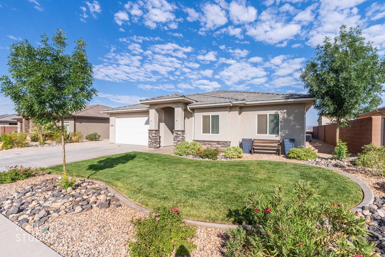 50236 From the upgrades inside to the the premium lot with views outside, don't miss this home! Check out the RV parking with hook ups, 10x10 storage shed & fully landscaped backyard. Walk into a beautifully updated home with 9' ceilings, a chef's kitchen, granite counters, LVP flooring, custom master closet & decorator touches that will make you feel like you just walked into a model home. No HOA!