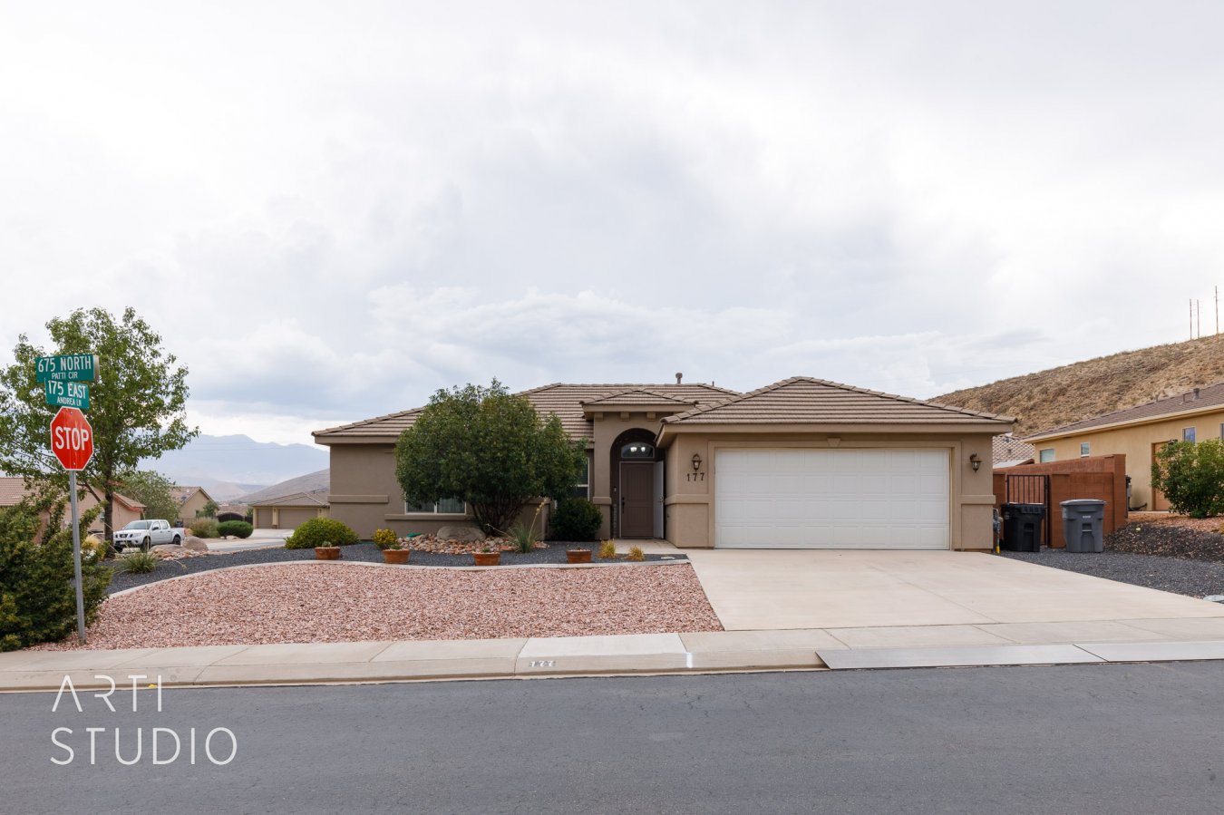 50521 Well maintained in desirable Zion View Estates neighborhood! Currently used as an owner-occupied Air BnB, this fantastic 3 bed, 2 bath home is fully fenced and beautifully landscaped with RV parking and a 2-car garage. The carefully planned kitchen is equipped with a convection oven and induction cooktop (requires induction friendly pots & pans). Outside the 11x16 storage shed has a radiant heat barrier for extra protection and the extended, fully covered patio is perfect for enjoying the outdoors.