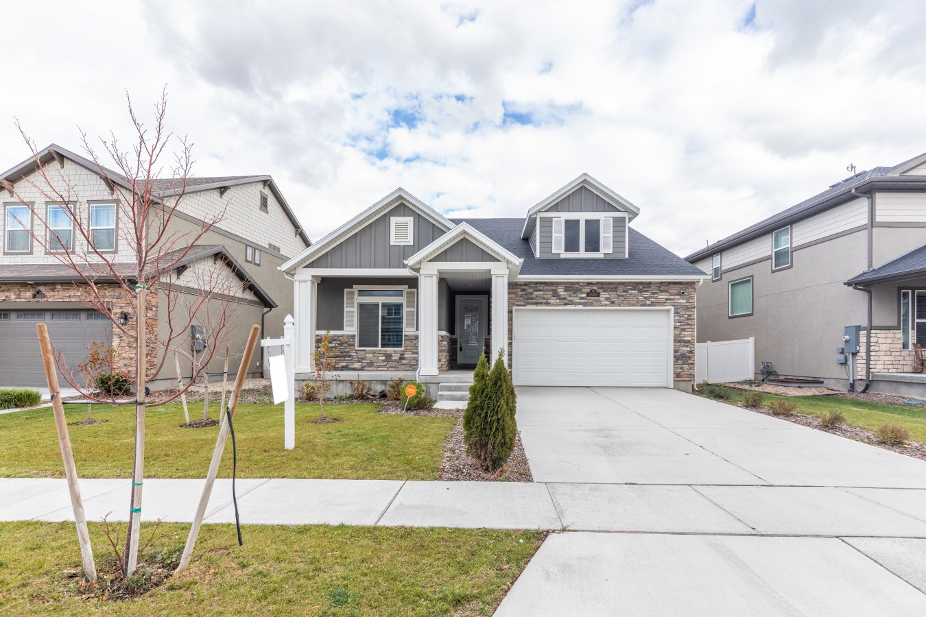 52647 Wonderful Lehi Rambler/ranch in Exclusive Holbrook Community. Naturally light & bright with an open layout. Walk-in the front door to a Warm & Expansive Great Room that flows to a well-appointed kitchen with stunning granite countertops & ample cabinetry. Stainless appliances include a gas range. Main floor living with a Large Master Bedroom suite with attached Full Bath & Walk-in Closet and 3 additional bedrooms, one that might be utilized as a den/office. is fully fenced. This outstanding location is close to the community garden boxes. In addition, this perfect location is close to Shopping, Education, Silicon Slopes, I-15. Basement 10%. Respect the tenants.