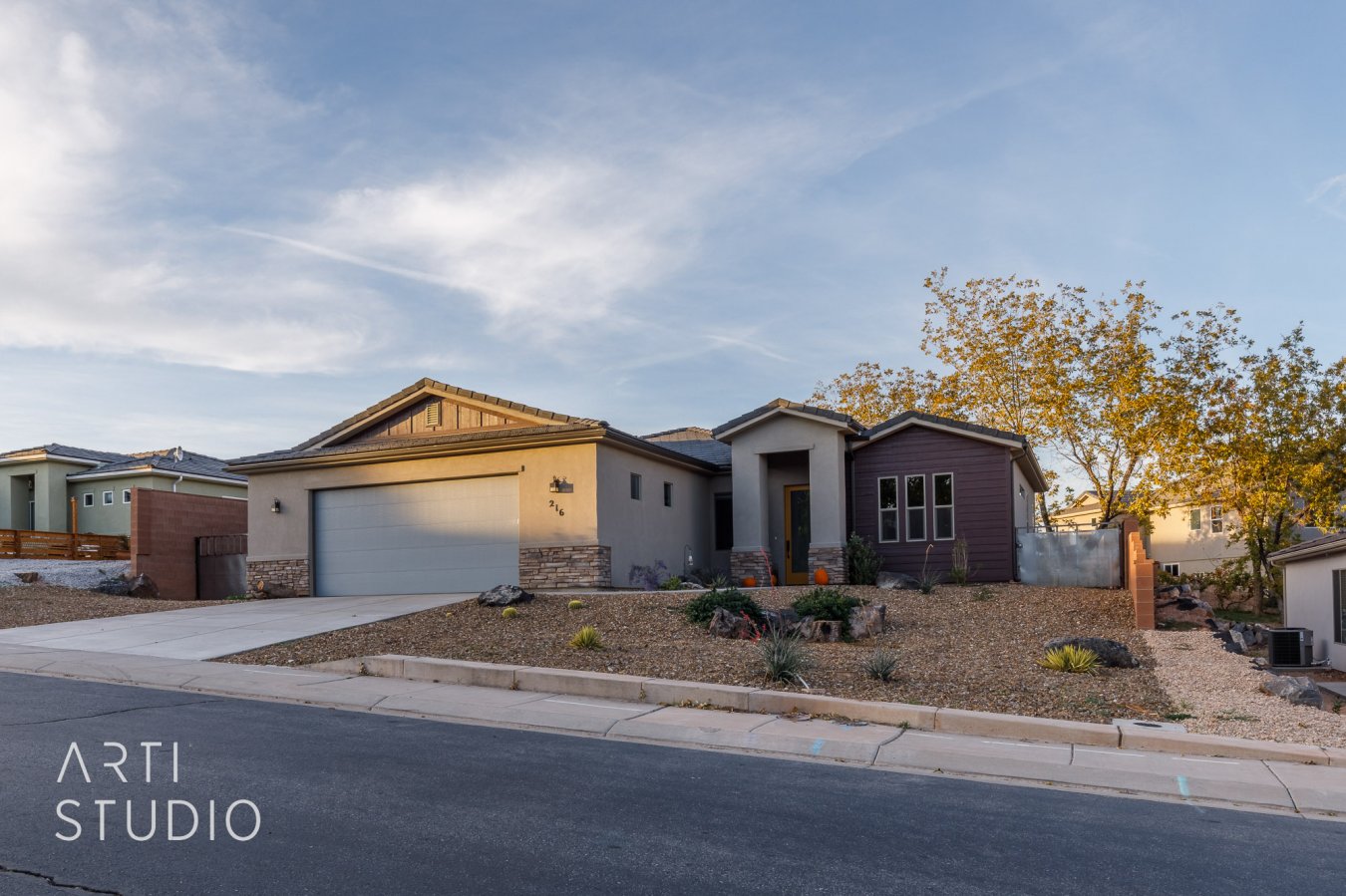 52936 New custom home built on .29 acre lot and loaded with upgrades! Upgraded granite countertops, tile, appliances, lighting package with dimmer switches, and much more! 8ft solid-core doors and LVP throughout. Extra insulation added to bedroom walls for sound reduction. Come check out this beautiful home before its gone!