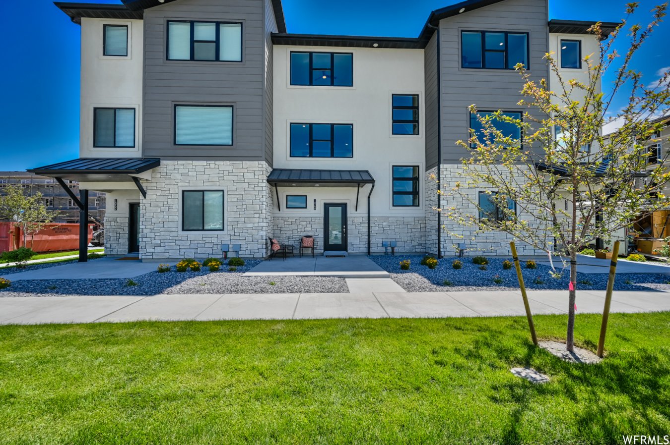 53741 Beautifully designed townhome is currently under construction and will be ready this spring. Price includes grand master bath. Buyer is still able to make all interior selections. Home includes 9' ceilings on all 3 levels, many huge windows throughout, wide stairs, spacious front patio, oversized Quartz island @ kitchen. Practical living, excellent for entertaining. Close to Front Runner, freeway access, restaurants, UVU and BUY.