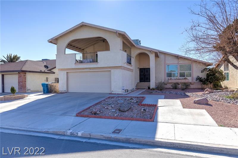 Great Home with beautiful pool, Covered patio & easy maintenance yard. This home features a formal living room with vaulted ceilings and formal dining room. All upstairs bedrooms have walk-in closets and door to a balcony. Separate family room with fireplace and wet bar. Bedroom and bath downstairs. Kitchen has granite counters, breakfast nook and pantry. Large covered balcony. All rooms have ceiling fans. House is light, bright, and very clean. Great park with tennis courts and playground around the corner.