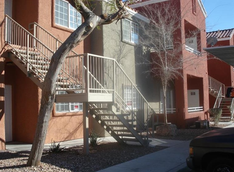 Great opportunity for an investment or personal home. Lovely 2 bedroom 2 bath condo. Spacious living room with fireplace and balcony. Dining area has ceiling fan. Step saver galley kitchen with laminate counter tops and lots of cabinet space. Master bedroom has walk-in closet, separate linen closet, private bath and is separate from other bedroom. Nice size 2nd bedroom with sliding closet doors. Full size washer and dryer in unit. Fresh two tone paint and new flooring through out. Gated community offers pool and spa, playground and BBQ area. Close to shopping and freeway. Clean and ready to rent or move in.