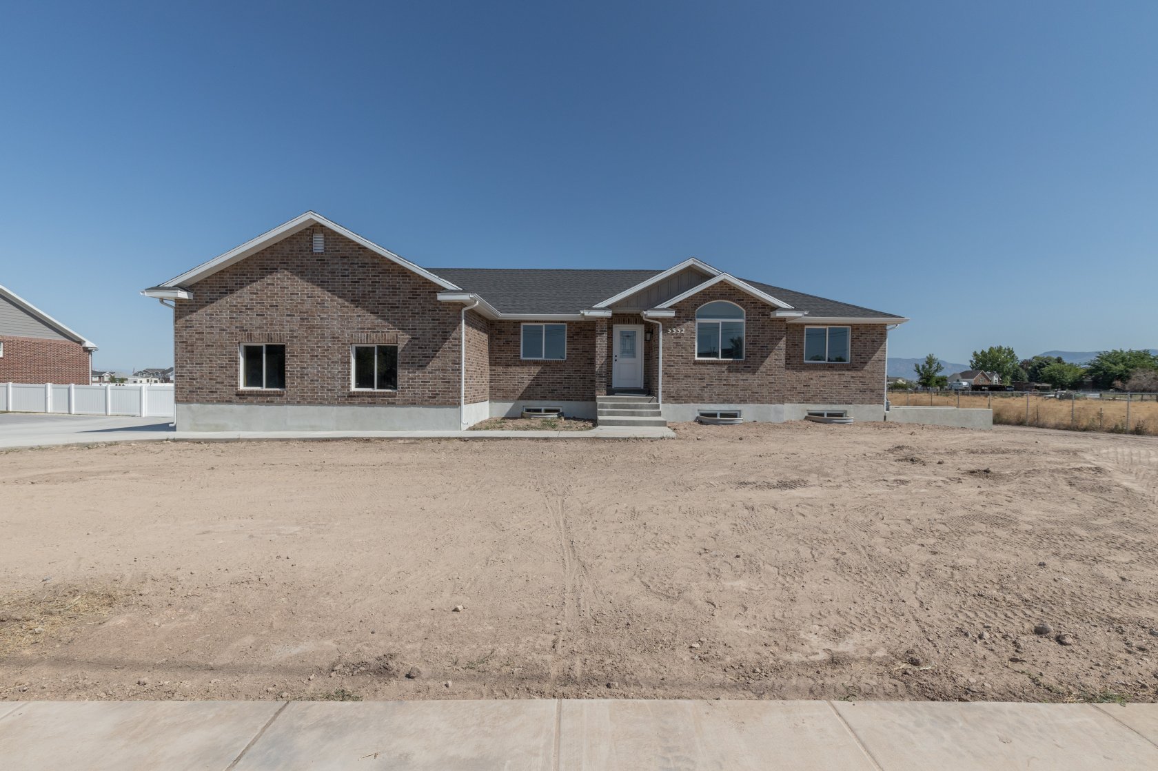 59139 Brand new beautiful home in Clinton on .57 acres. The property is solar-ready with an enormous backyard and a firepit in the northeast corner of the lot. The house comes with brand new energy-efficient appliances, hardwood floors, and instant hot water