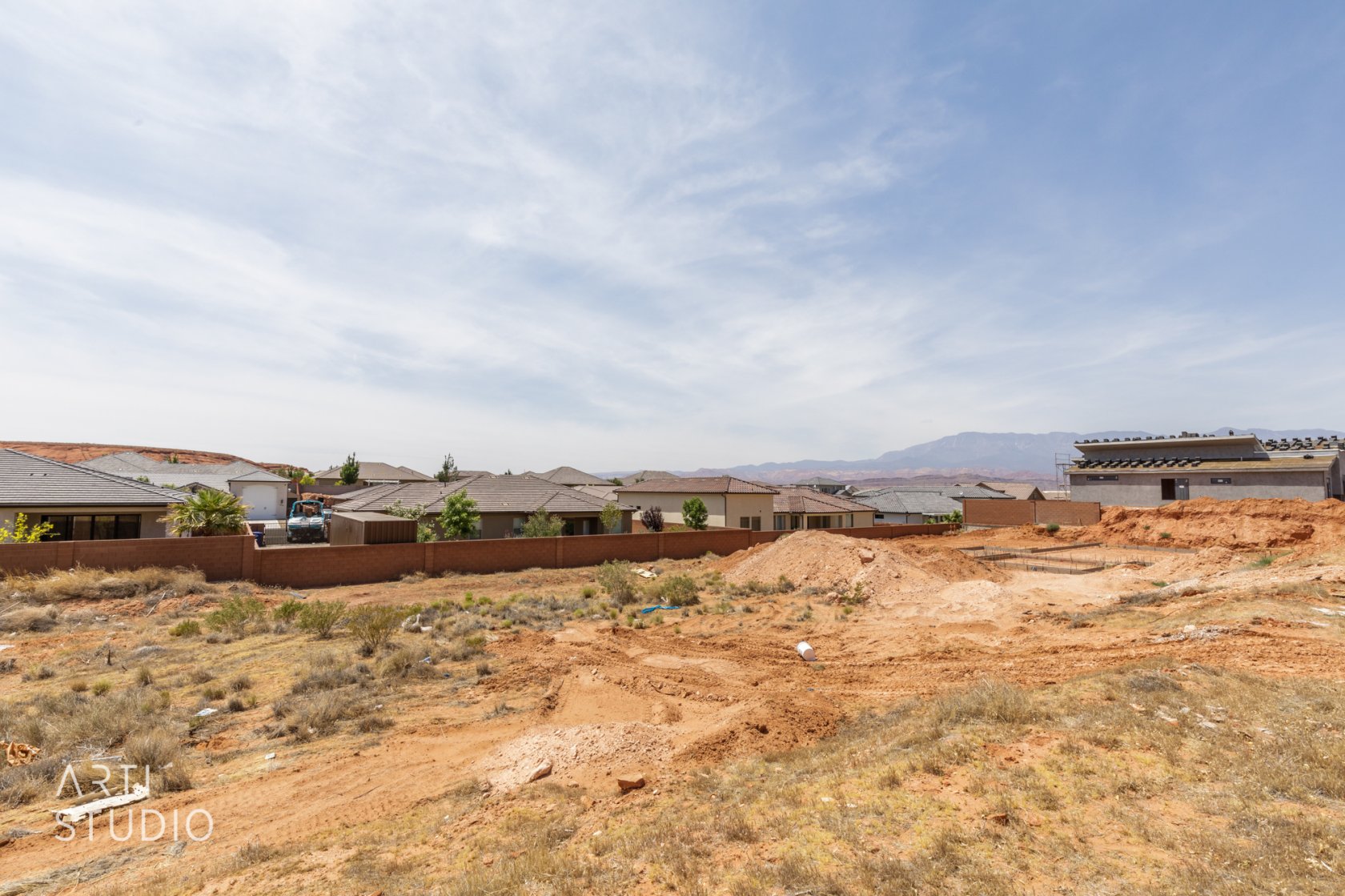 57627 Beautiful walk out lot in the Dixie Springs Subdivision. This is a wonderful area for UTVing, enjoying the sand dunes, hiking, biking, and boating. There are several excellent golf courses minutes away and only a short drive to Zion NP. Lot features include completed site plan and architectural plans for a gorgeous 4,000 sq. ft. modern style home with 5 bedrooms, 3 stall garage, walk out basement and a Casita.
*All information herein is deemed reliable but is not guaranteed. Buyer /Buyer's Agent is responsible to verify all listing information.