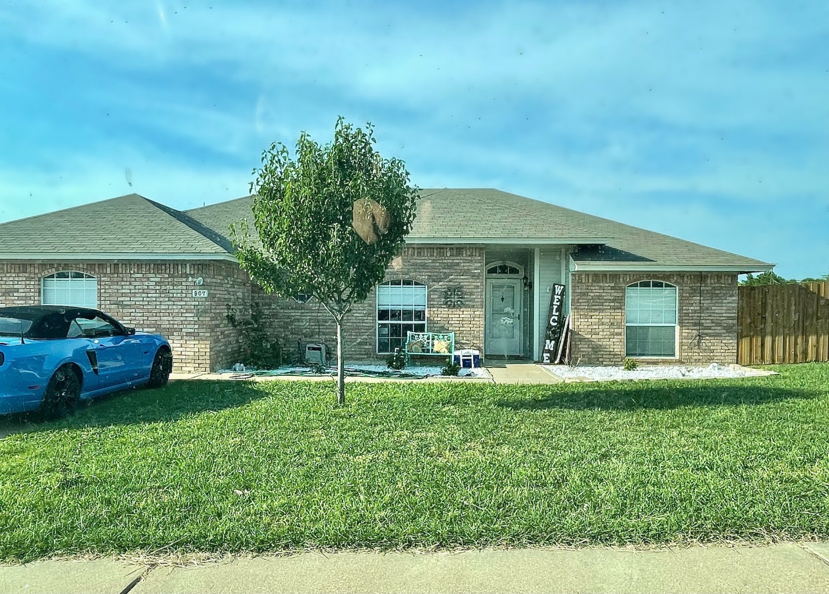 58469 This 4 bed 2 bath home is in a great location, being close to Fort Hood. Just minutes from shopping centers and easy access to the highways, you are sure to have everything you need and be able to get to Austin or Waco in just one hour. This beautiful home features new vinyl wood flooring throughout, an enclosed garage for a family game room or man cave, two large walk-in closets in the master, along with a soaking garden tub in the master bath with a separate shower. When stepping onto the back patio, you will be comforted with the covered, screen-enclosed back porch and large backyard where you can have fun cookouts with your friends and family!
