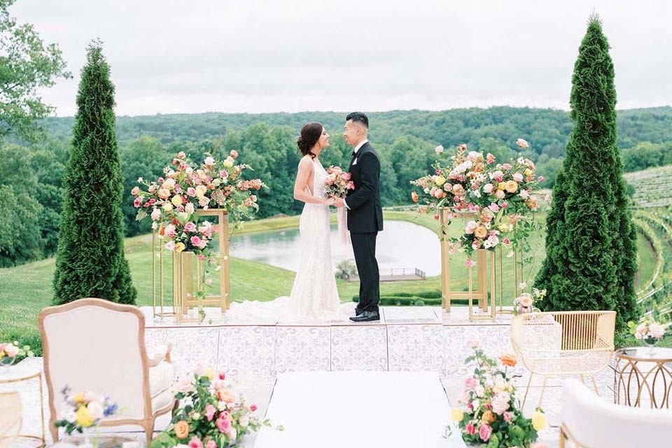 Covid Wedding Ceremony Outdoors