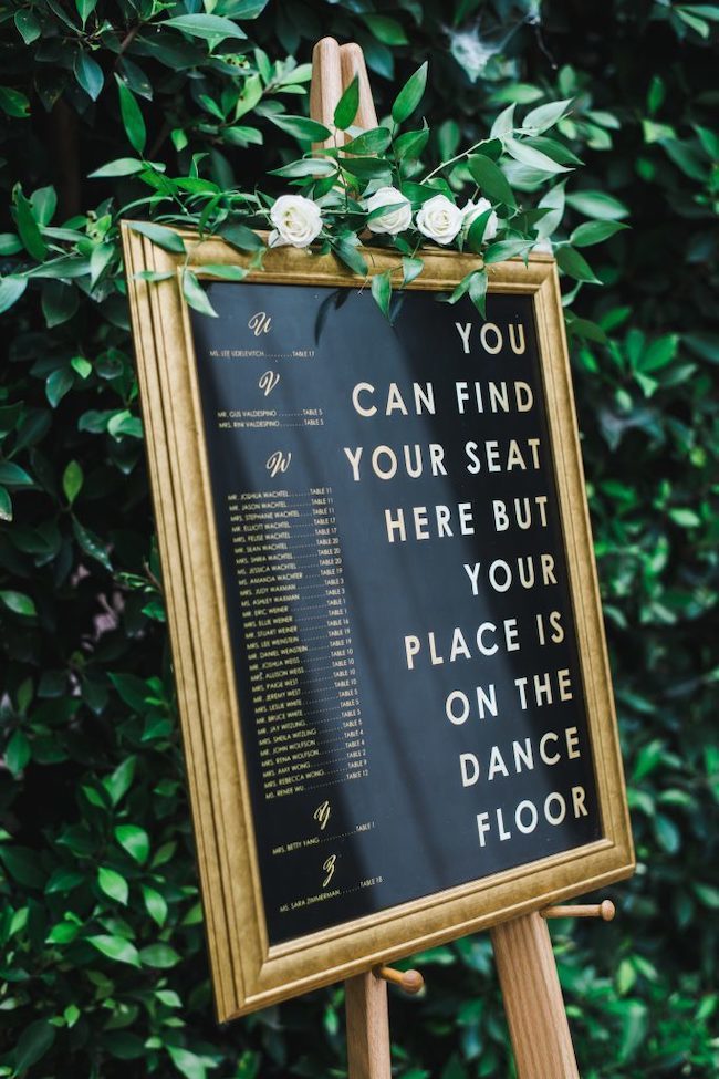 Your place is on the dance floor | Funny Wedding Signs Your place is on the dance floor | Funny Wedding Signs