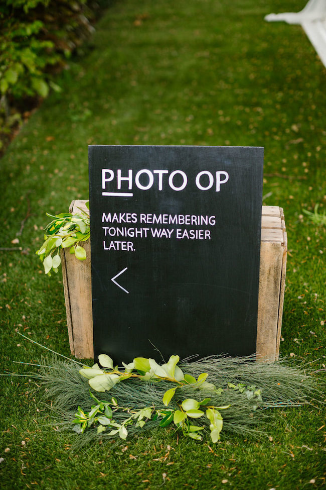 Photo Op - Makes remembering tonight way easier later | Funny wedding signs Photo Op - Makes remembering tonight way easier later | Funny wedding signs