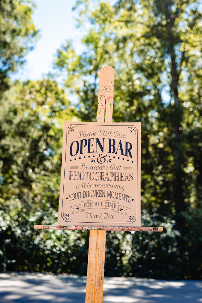 Open Bar Warning Sign - Drunken moments will be documented | Funny wedding signs Open Bar Warning Sign - Drunken moments will be documented | Funny wedding signs
