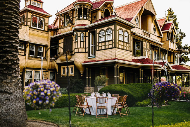 Haunted wedding venue: Winchester Mystery House in San Jose, CA Haunted wedding venue: Winchester Mystery House in San Jose, CA
