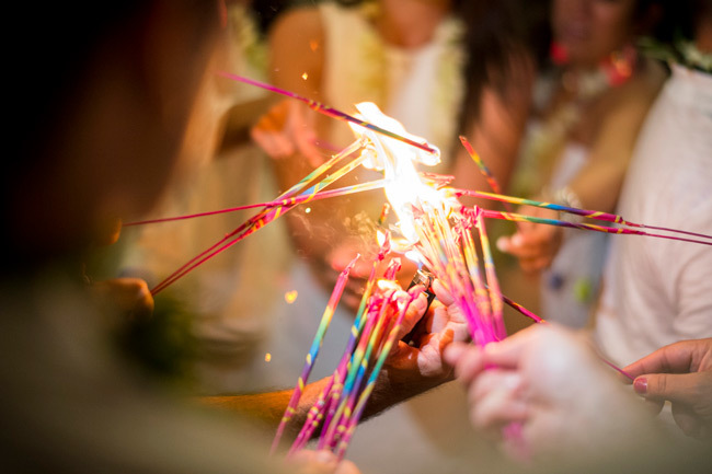 LGBTQ+ Wedding Ideas | Rainbow sparklers LGBTQ+ Wedding Ideas | Rainbow sparklers