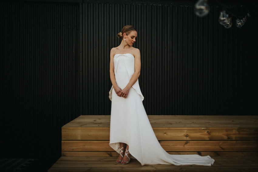 Minimalist Wedding Dress with Jimmy Choo heels Minimalist Wedding Dress with Jimmy Choo heels
