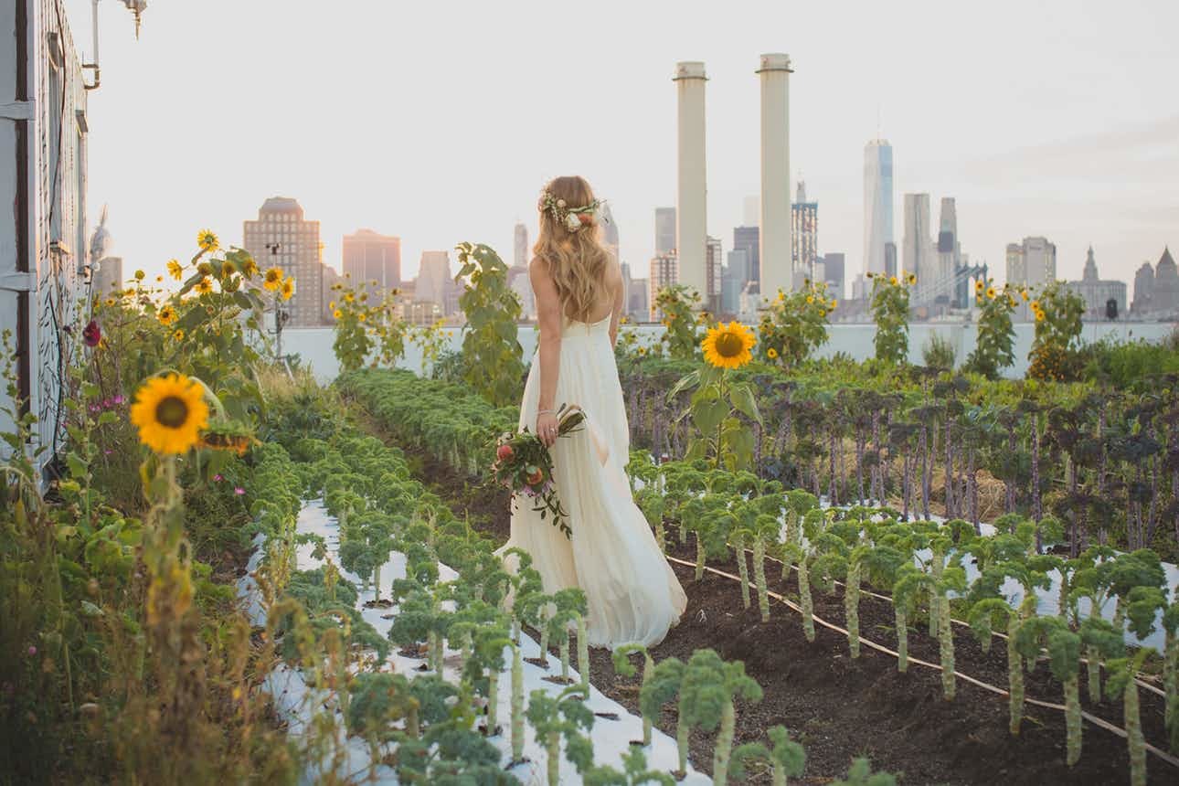 New York Wedding Venues | Venue pictured: Brooklyn Grange New York Wedding Venues | Venue pictured: Brooklyn Grange